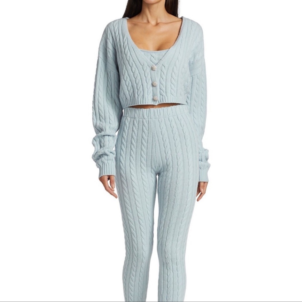 Ronny Kobo Sweater Set New